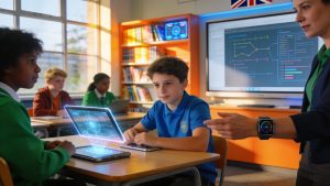 AI-assisted teaching programs rolling out in UK schools now?