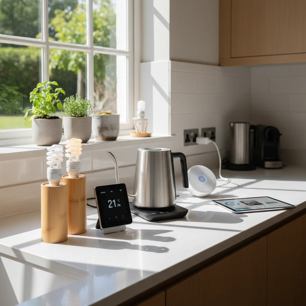 Energy-saving appliances and smart home devices