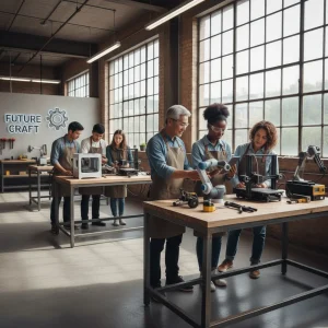 2026 UK Apprenticeship Levy Reforms: Maximizing 15% Increased Funding Apprentices and mentors collaborating in a modern workshop