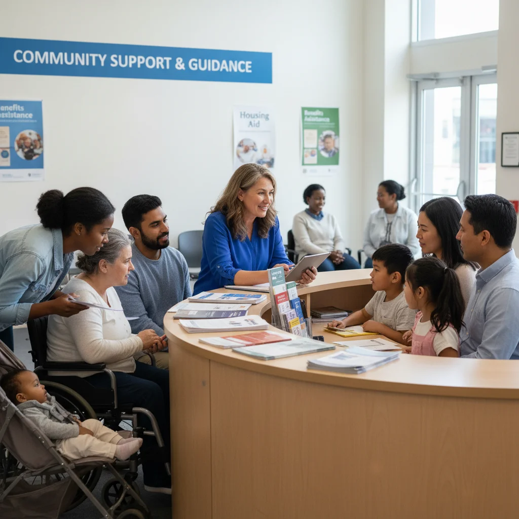 Community advice center offering guidance on Universal Credit changes