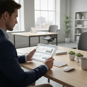Person reviewing 2026 Employment Support Allowance rates on a tablet